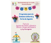Semana Cultural y Feria de agosto en Honor a Nuestra Señora Virgen del Rosario 2024.