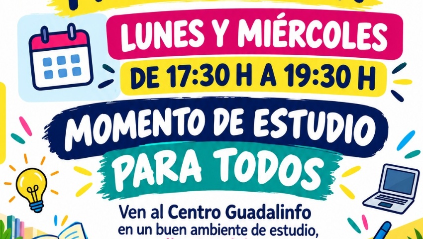 Momento de estudio para todos en tu "Punto Vuela Torvizcón".