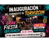 Inauguración del Chiringuito de Torvizcón.